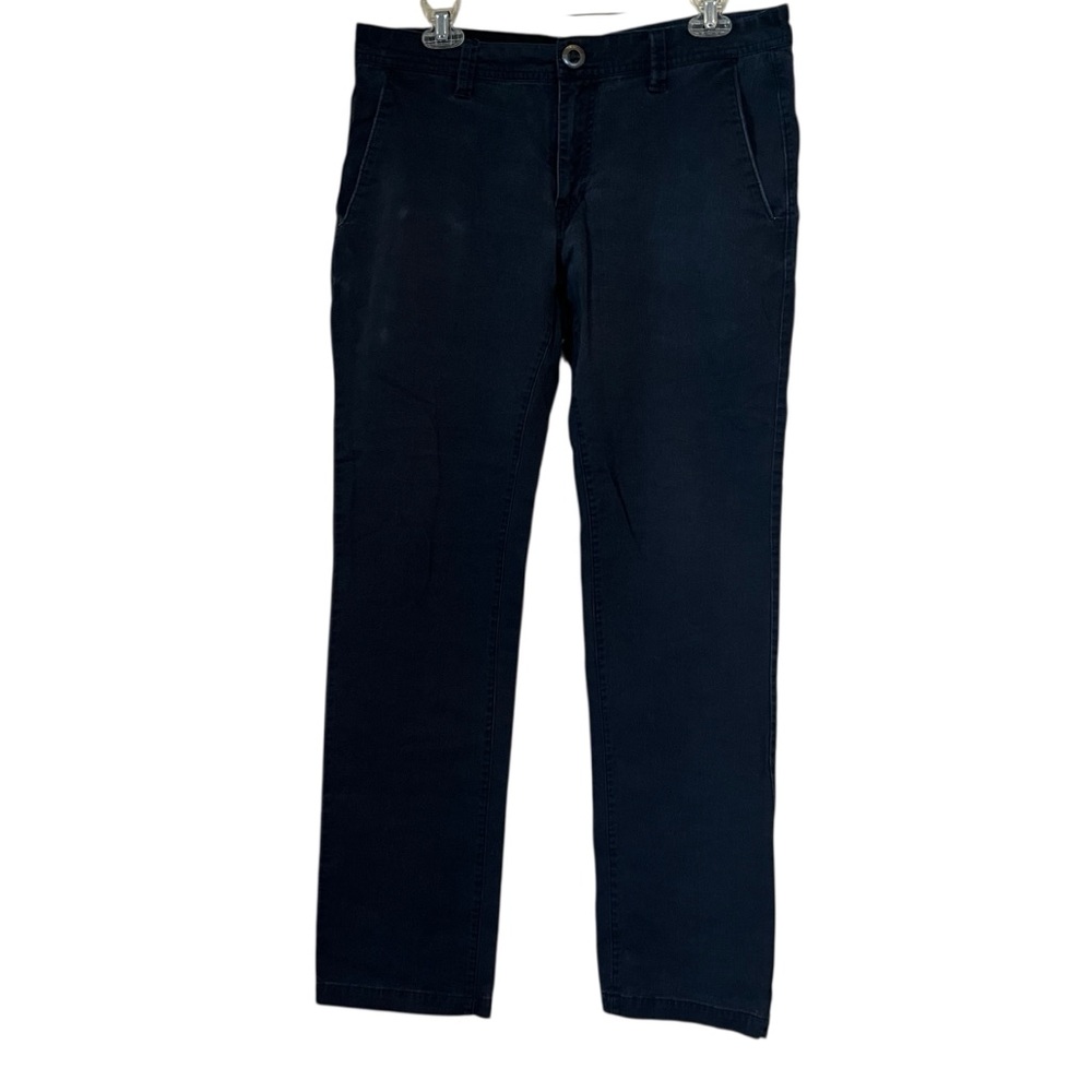 Volcom Men's Navy Frickin Modern Stretch Chino Pants Size 33